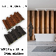 Interior Background Decoration Wooden WPC Wall Panel WPC Ceiling Panels Fluted Composite Cladding