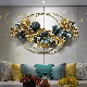  Wholesale Home Art Decor Modern Nordic Luxury Modern Living Room Metal Flower Wall Hanging