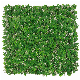 Home Backdrop Plastic Greenery Panel Mixed Plant Hedge Boxwood Artificial Grass Wall for Decoration