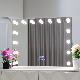 Sensor Touch Smart Three Light Tones Rectangular Hollywood Bedroom Mirror