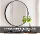 Vertically or Horizontally Wall Mounted Metal Aluminum Framed Jh Glass Diamond Shape Mirror manufacturer