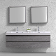 Modern Moistureproof Single Sink Melamine Bathroom Cabinet