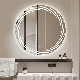 Hot Selling Touch Switch Senor LED Mirror Lamp Bathroom Makeup Mirror Round Shape Intelligent Lighting Decorative for Home Hotel