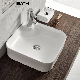 Ortonbaths USA Cupc Certified Rectangle Above Counter Vanity Basin Ceramic Sink