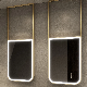  Rectangular Hollow Luminous Mirror Bathroom Mirror