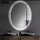 Hotel Bathroom Furniture Touch Screen Anti-Fog LED Backlit Light Smart Modern Wall Mirror manufacturer
