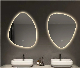  LED Bathroom Smart Mirror Irregular Shape Dressing Mirror Wall Mounted Hand Lamp Mirror
