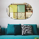 Hotel Home Decor Furniture Glass Wholesale Wall Mounted Frameless Bathroom Beveled Mirror manufacturer