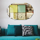 Hotel Home Decor Furniture Glass Wholesale Wall Mounted Frameless Bathroom Beveled Mirror