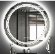  Chinese Factory Bathroom Use Round Wall Mirror 4mm Silver Glass Smart Mirror LED Touch