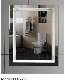 Framless Defogger Public Simple LED Smart Glass Wall Mirror