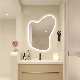 Korean Blogger Makeup Mirror Irregular Cloud Mirror Desktop Special-Shaped Dressing Mirror Full-Length Mirror Floor