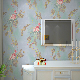  3D Floral Living Room Vinyl Self Adhesive Peel & Stick Roll Wallpaper Home Decor Film Wallpaper