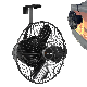 Upgrade Heat Powered Stove Fan with a Cover Hanging on The Fireplace Woodburner Stove Fan