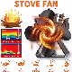 Wood-Burning Stove Fan, Thermal Power Fan 4 Blades Fireplace Fan manufacturer