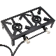 American Standard Double-Headed Fierce Fireplace with Bracket High-Power Propane Gas Stove Outdoor Patio