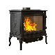 Wholesale Premium Black Wall Stoves for Decorative Personal Wood Fireplaces manufacturer