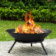  Portable Outdoor Heater Steel Fire Pit Garden Fire Pit Wood, Charcoal Heating or BBQ Support