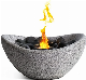 Customize Mini Indoor Alcohol Fueled Concrete Tabletop Fire Pit Bowls