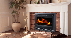 Wall Inset Home Use Heating Equipment Wood Burning Stove Fireplace Room Heater Fire Surround manufacturer