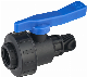 Manufacturer PP Compression Ball Valve for Water PP Coupling