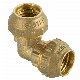 Factory Price PE Pipe Brass Compression Fittings PE Fitting Elbow