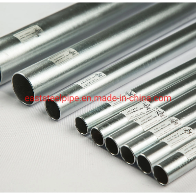Hot DIP Galvanized Wholesale Manufacturer 1 2 3 4 Inch " Metallic UL Electrical Metal Steel EMT Tuberia Pipe