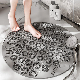 Bathtub Bathroom Shower Non Slip Waterproof Rectangular PVC Anti Slip Bath Mats with Drain Holes