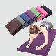  Yuanhua Manufacturer OEM Custom Logo Eco Friendly Single Layer Purple Travel Foldable TPE Yoga Mat