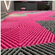 High Strength PVC Car Wash Room Plastic Interlocking Garage Tiles Flooring