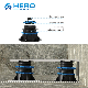 Hero Metal Outdoor Paver WPC Decking & Flooring Flexi Bearer for Antistatic Raised Level Height and Slope Adjustable Paving Support Floor Joist Plastic Pedestal