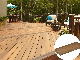 Capped Co Extrusion WPC Decking Outdoor Board Terrace Fluted Woodgrain Floor manufacturer