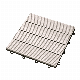 for Exterior WPC Swimming Pool Around Areas Outdoor DIY Interlocking Composite Decking Tiles manufacturer