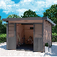  Outdoor Easy Installing House Co-Extrusion WPC Hollow Wood Plastic Composite Garden Toolhouse Sheds