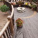 3D Embossing WPC Outdoor Balcony Decking Wood Plastic Composite Flooring