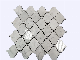  2017 Wholesale Price Arabesque Lantern Carrara White Marble Mosaic