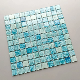 Cheap Price Swimming Pool Tiles Blue Glass Mosaic Manufacturer