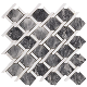 Black Natural Marble Stone Mosaic Tile