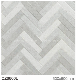  Herringbone Wood Look Light Grey Floor Tile for Home Decoration