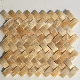 Yellow Marble Onyx Mosaic for Flat, Hexagon, Chevron, Lantern, Rhomboid Shape manufacturer