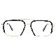  Eyewear Acetate Metal Women Vintage Eyewear Optical Acetate Frame Glass