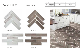  Herringbone Shape Wood Look Effect Ceramic Mosaic Tile for Bathroom Kitchen Backsplash