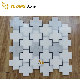  Stone Mosaic White/Grey/Beige/Black/Yellow for Kitchen Bathroom Wall/Flooring Tiles