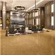 32X32 800X800 Glossy Gold Marble Imitation Porcelain Floor Tiles for Living Room