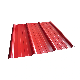  Ral Colored PPGI PPGL Roof Material HDP Dx51d Dx52D Prepainted Corrugated Metal Sheets PE PVD SMP PPGI Metal Corrugated Trapezoid Steel Roofing Sheet