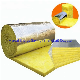 Glass Wool Roll Insulation Fiberglass Heat Acoustic Glasswool Blanket with Aluminium Foil