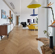 Chalked 15mm Herringbone Chevron Oak Engineering Wood Flooring for Hotel