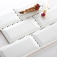 Building Decoration Materials Homochromy Arctic White Subway Wall Tile