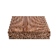 High Density Fire Resistant Carbonized Strand Woven Bamboo Decking