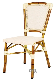  Outdoor Furniture Restaurants /Hotes/Banquet/ Event Bamboo Look Chairs